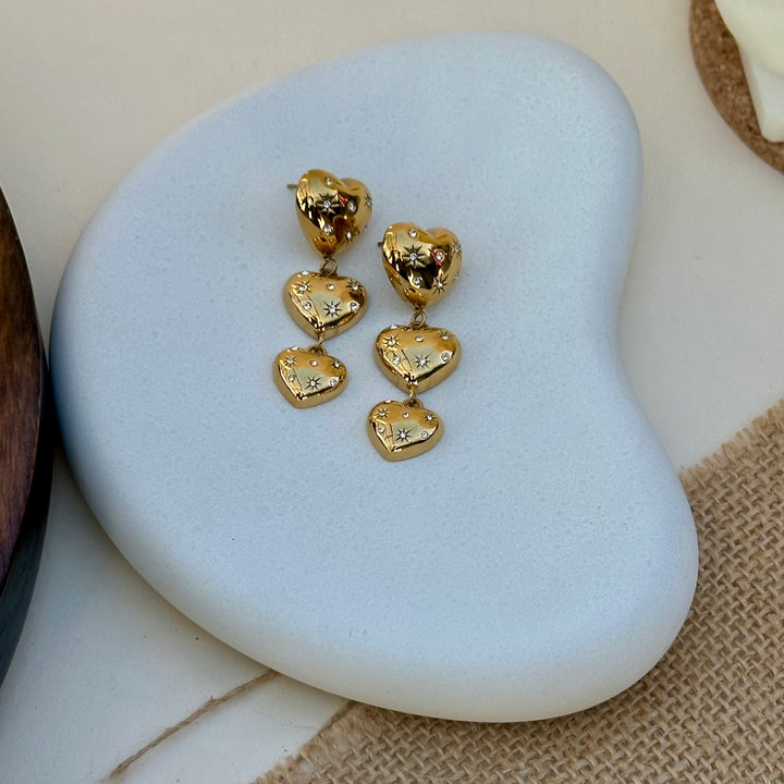Anti-Tarnish Earrings - Niasha