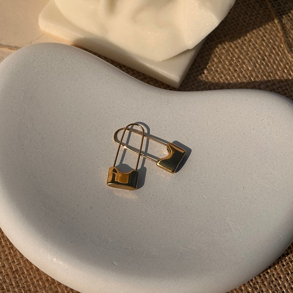 Safety Pin Earrings