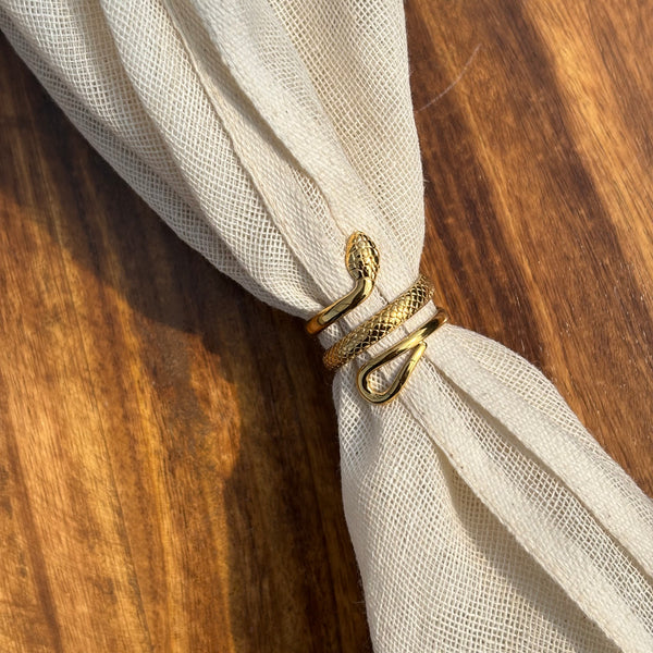 Snake Adjustable Ring
