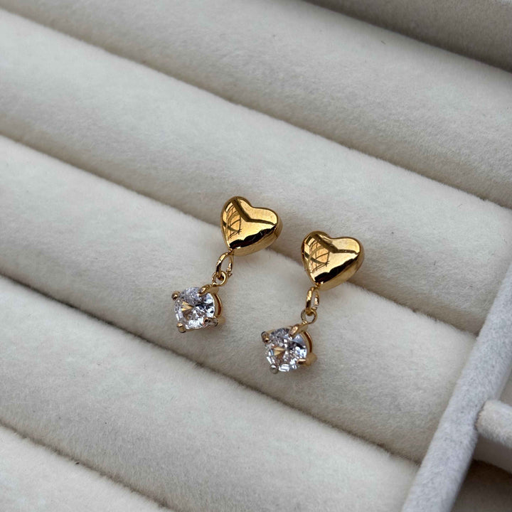 Rhinestone Earring - Niasha